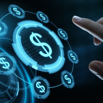 finger pressing on dollar sign button ccleaner pricing utility software